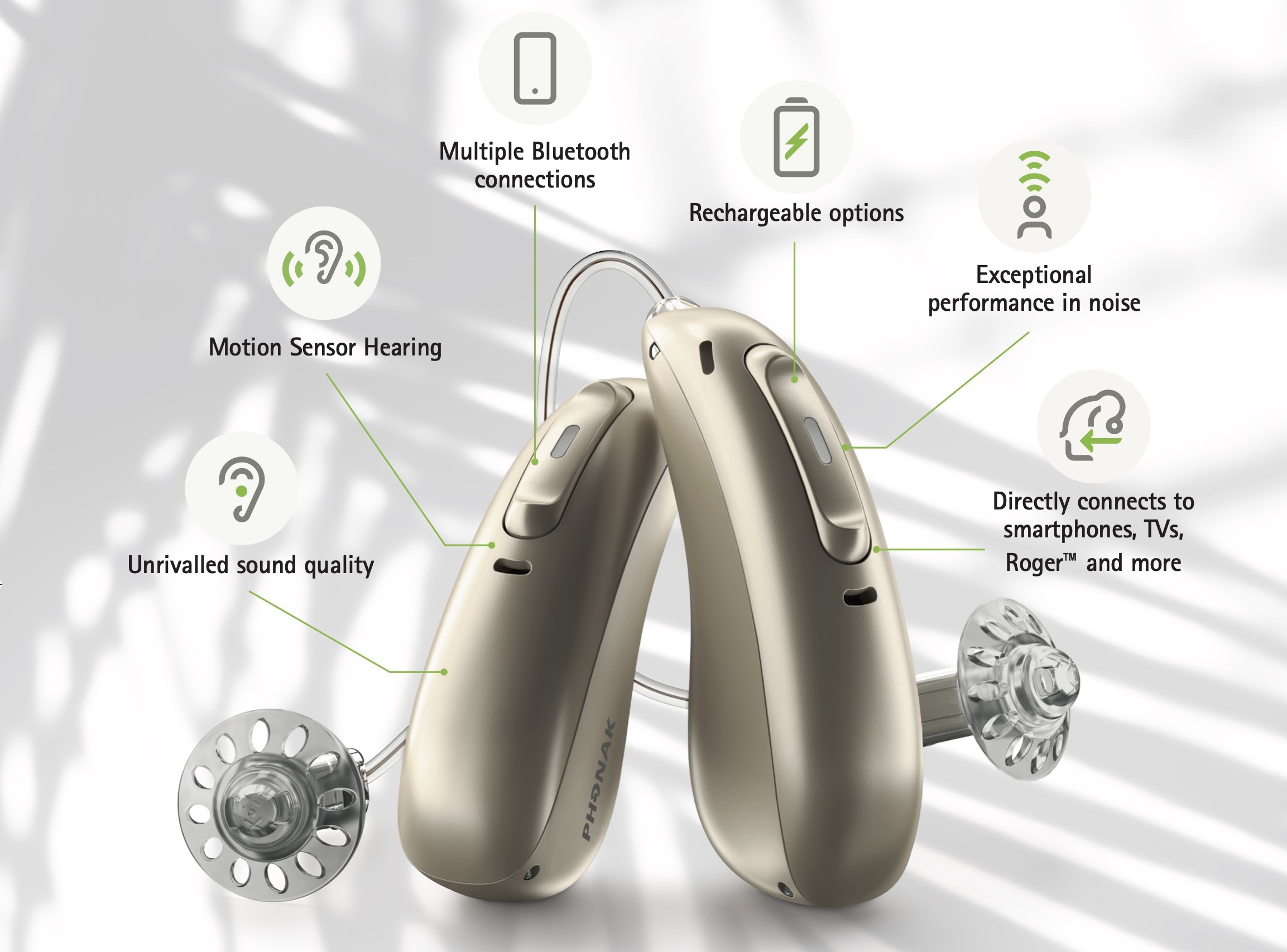 Phonak Audeo Paradise hearing aids