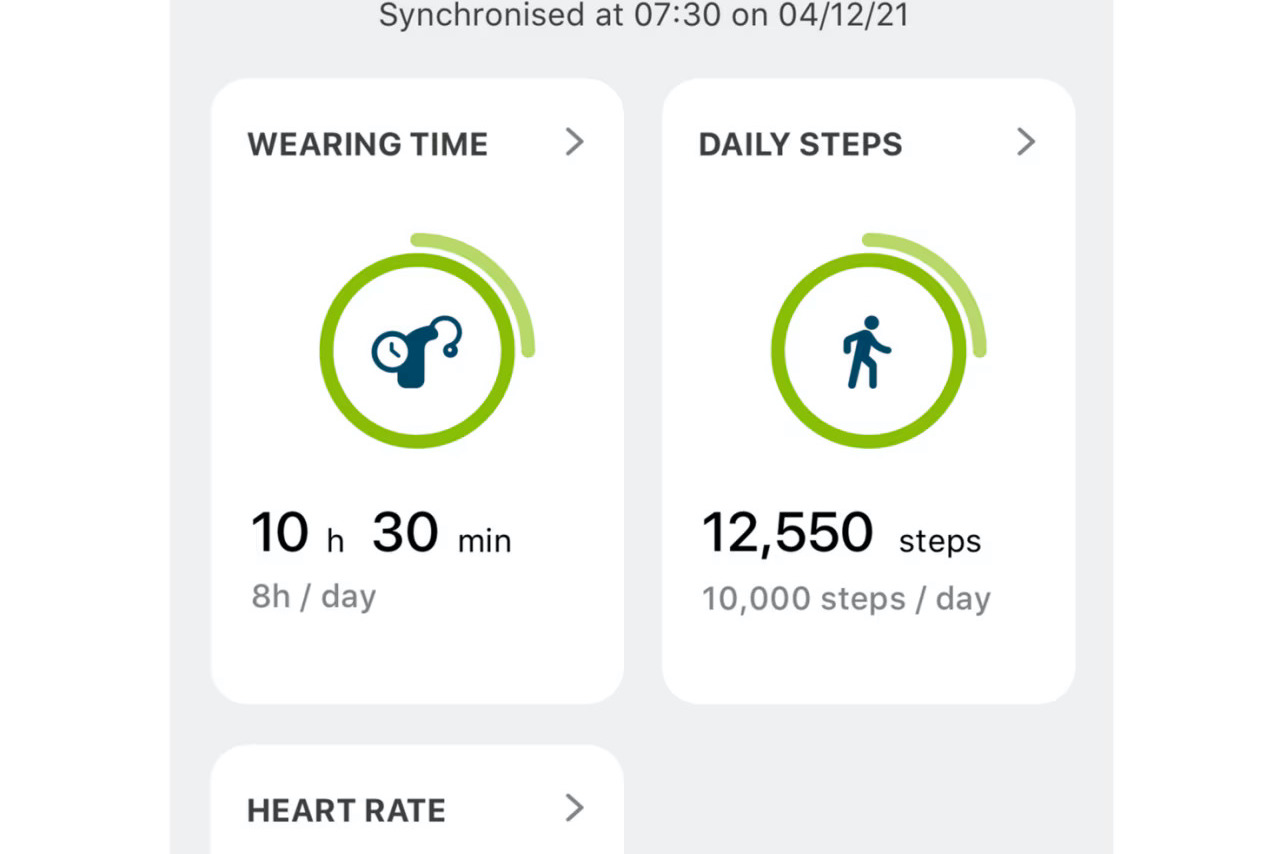 Phonak Health Data