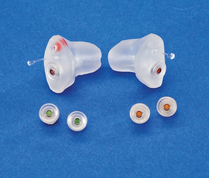 Custom made musician ear plugs