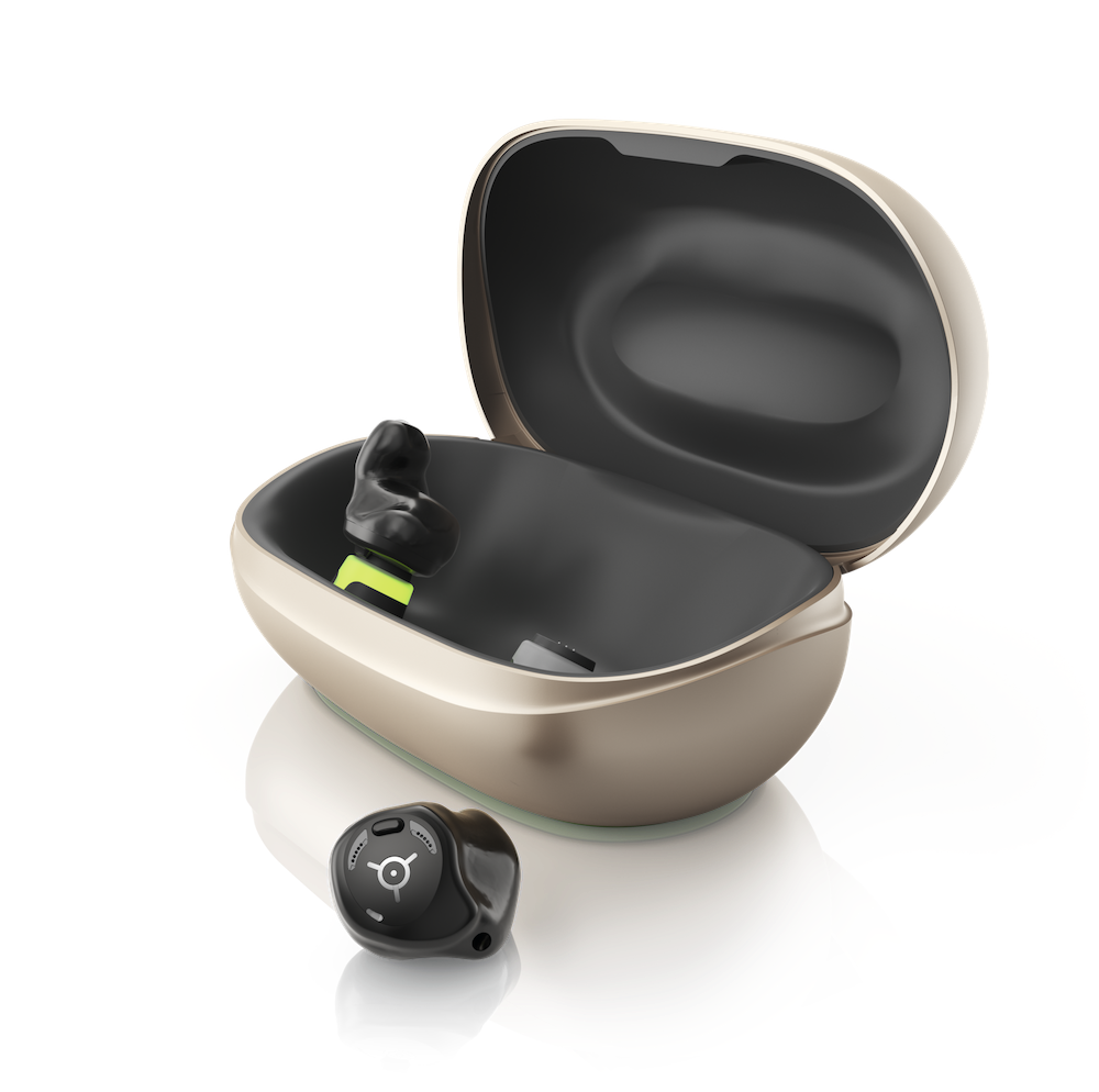 Phonak Virto infinio R in charger