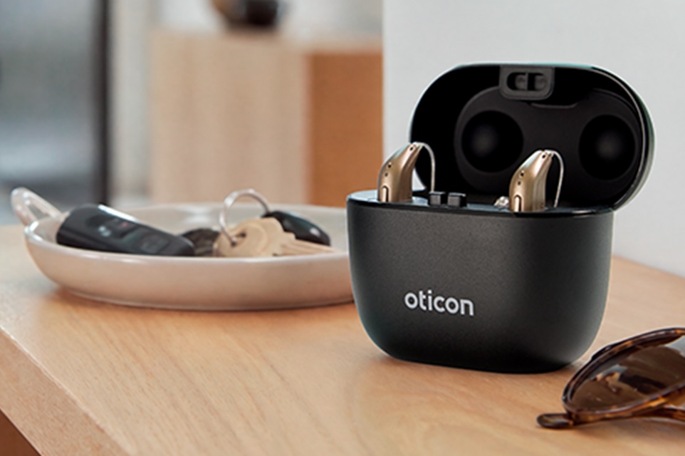 Oticon all day rechargeable power