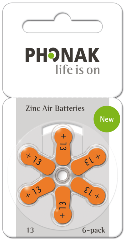 Phonak batteries